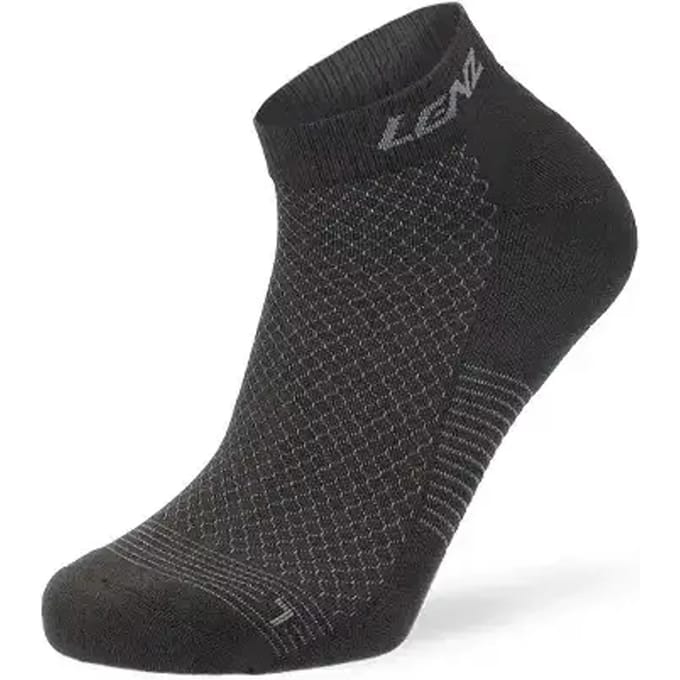 Lenz Think About Cool Active 1 Korte Sokken Zwart EU 45-47