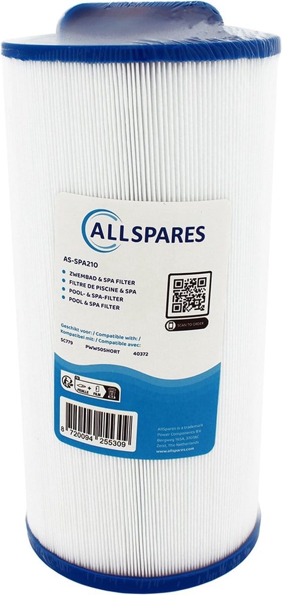 AllSpares Spa Waterfilter SC779 / 40372 / PWW50