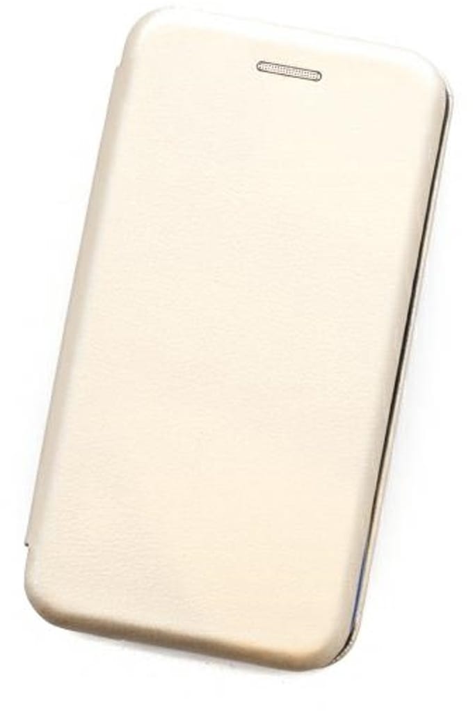 Beline - Boekhoesje - iPhone 13 - Magnetisch Sluiting - Goud - Kaarthouder