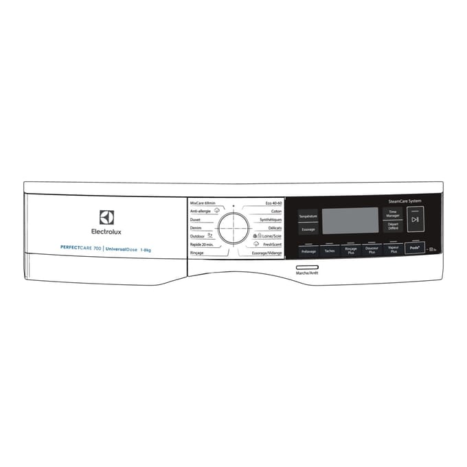 AEG controlepaneel, wit, Electrolux, FR 140234350027