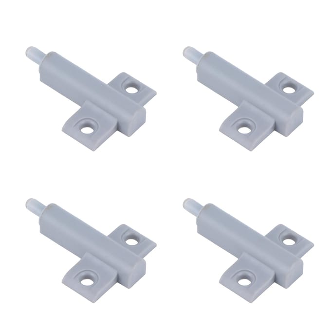 10 PCS Amortisseur Tampon en Plastique Amortisseurs à Fermeture Douce pour Porte d'Armoire Fermeture Silencieuse