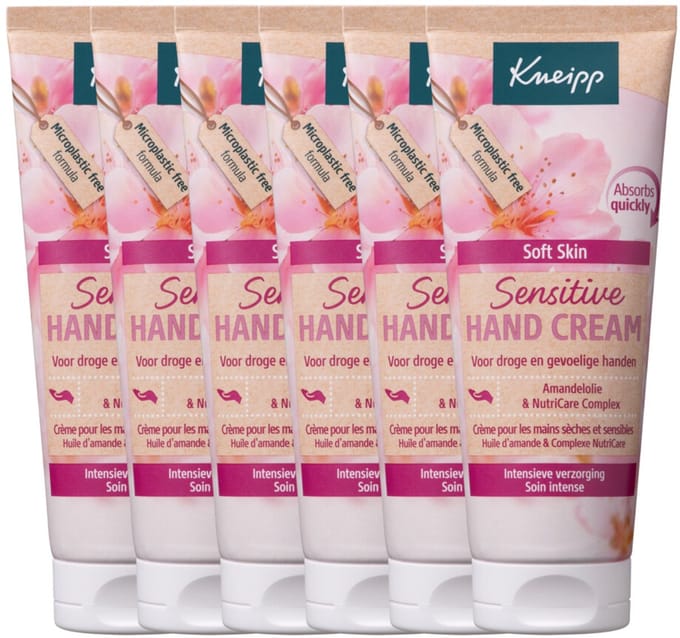 Kneipp - Handcrème Amandelbloesem - 8 x 75 ml - Voordeelverpakking