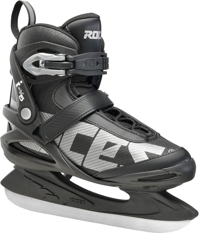 Roces - Icy 5 IJshockeyschaatsen - Heren - Zwart/zilver - 43