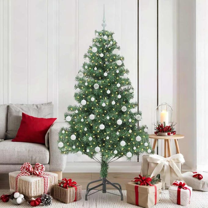 vidaXL - Kerstboom - Groen - 180 - cm - PVC