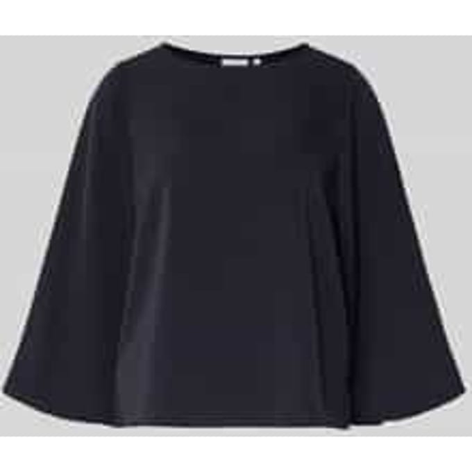Blousenshirt met ronde hals