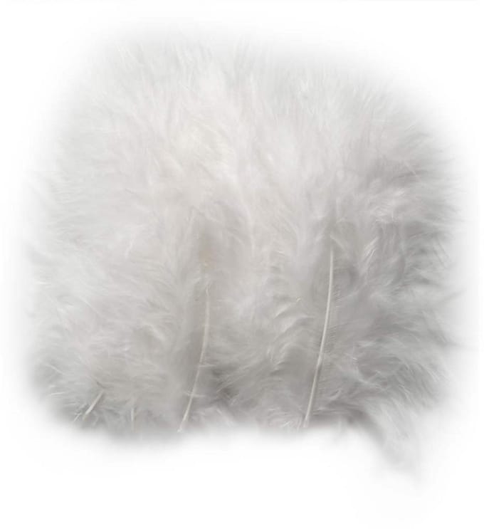 Creativ Company - Down White 5-12 cm 15 pcs.
