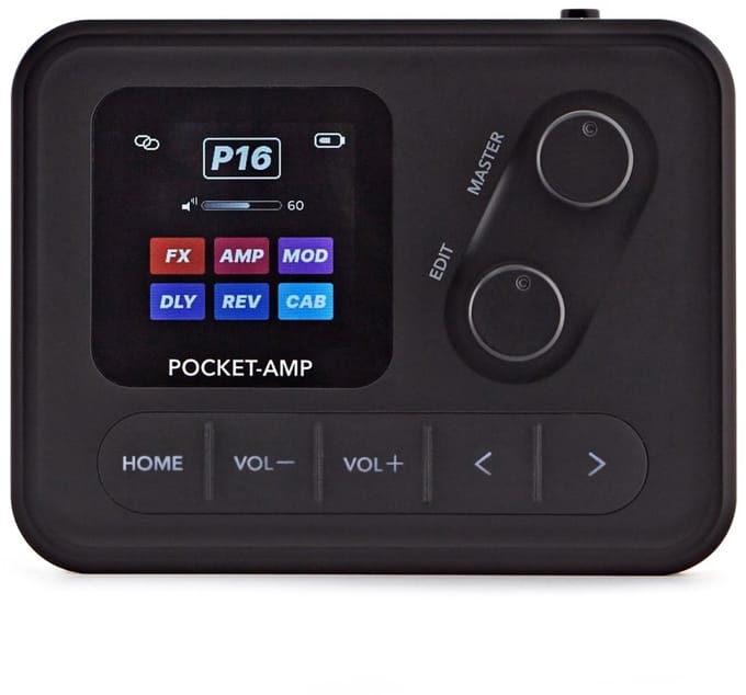Pocket Gitaar Multi Effects & Amp Simulator door Gear4music
