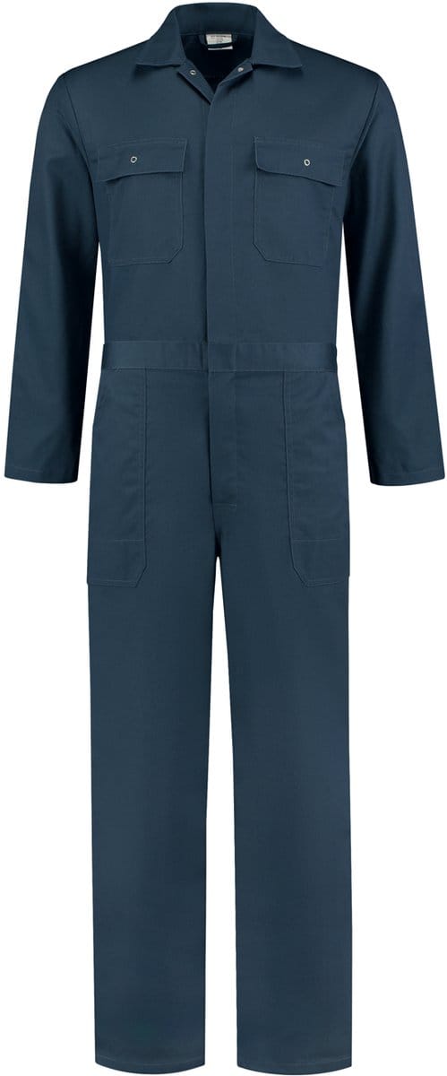 Top Rock Overal OVPK6535-007 drukknoop poly/katoen - Navy - 70