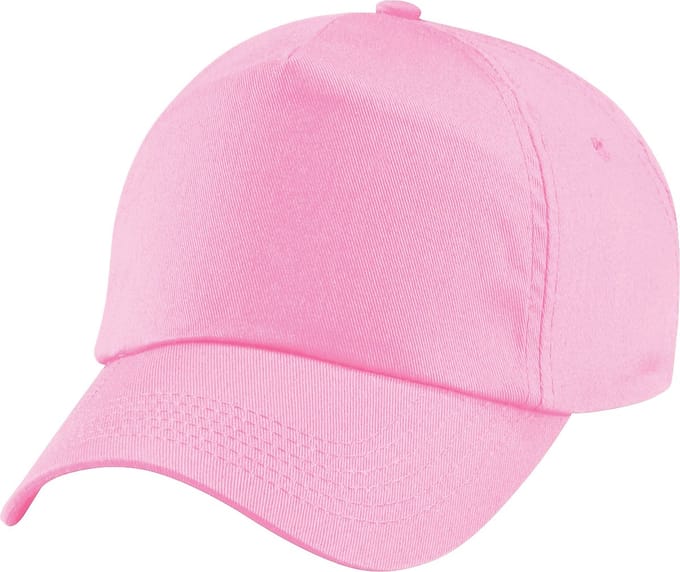 Beechfield Unisex Junior Junior 5 Panel Baseball Cap (Klassiek Roze)