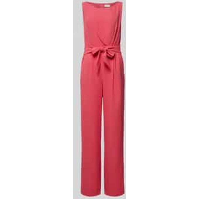 Jumpsuit met strikceintuur