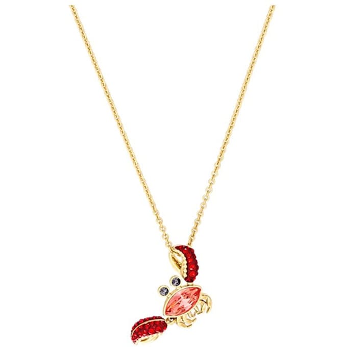Swarovski Oceaankrab Ketting Damesketting Rood 5465940 Box (Random Color) beige