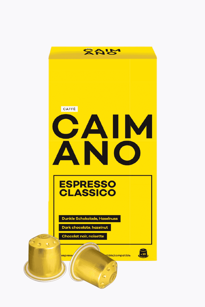 Caffè Caimano Espresso Classico 10 capsules compatibel met Nespresso®
