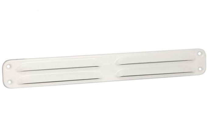 Nedco Aluminium schoepenrooster 300x40mm Wit