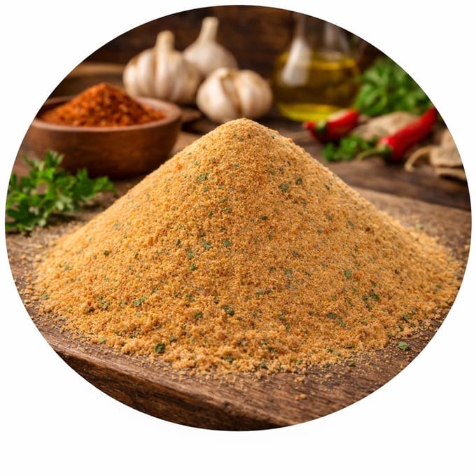 De Kruidenbaron - Knoflook kruidenmix heet - zak 1 kilo