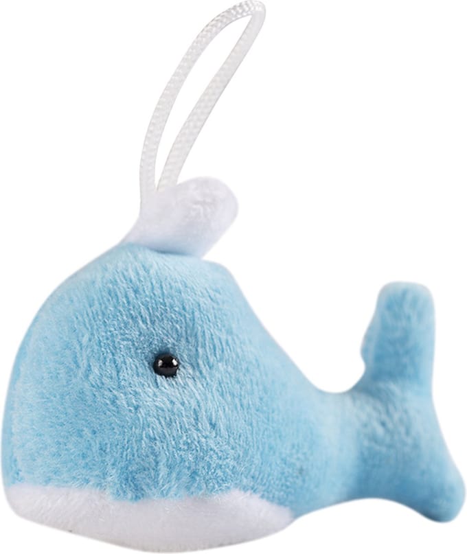Sleutelhanger Walvis | blauw