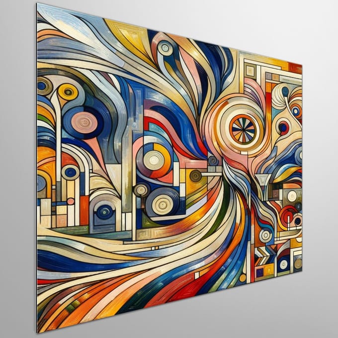 Kunstprint | Wanddecoratie | Dibond | 60 × 60 cm