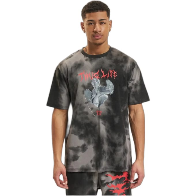 Thug Life Sky T-Shirts TLTS217 Black/Grey-XL