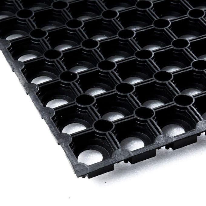 Rubber Ringmat 100 x 250 cm - Deurmat voor binnen en buiten