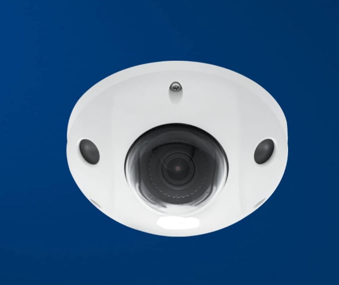 Dome‑Netwerkcamera 4‑pin Aansluiting – Voor Binnen/Buiten Gebruik
