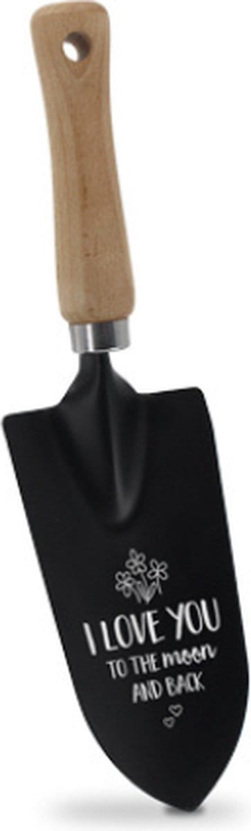 Tuinschep - I love you - schepje met tekst - cadeau idee valentijnsdag - tuin