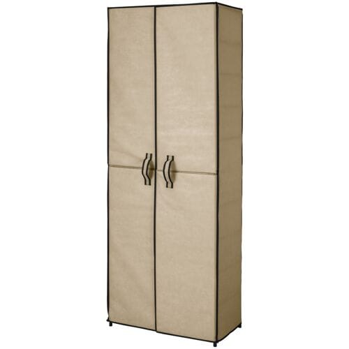 LIVARNO Schoenenkast van textiel, 30 paar (Beige)