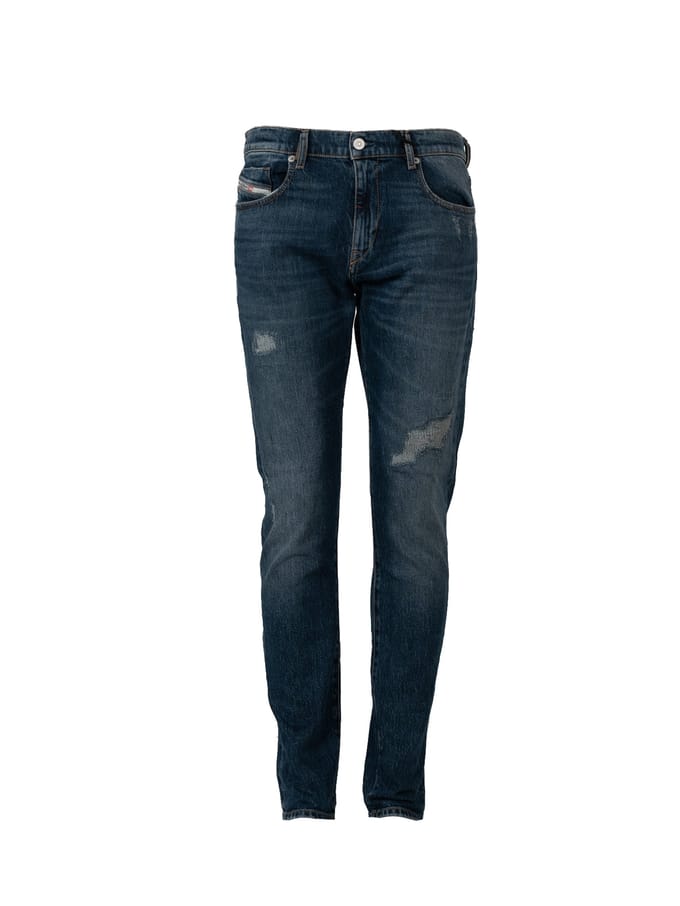 Diesel Jeans D-Strukt Mannen blauw