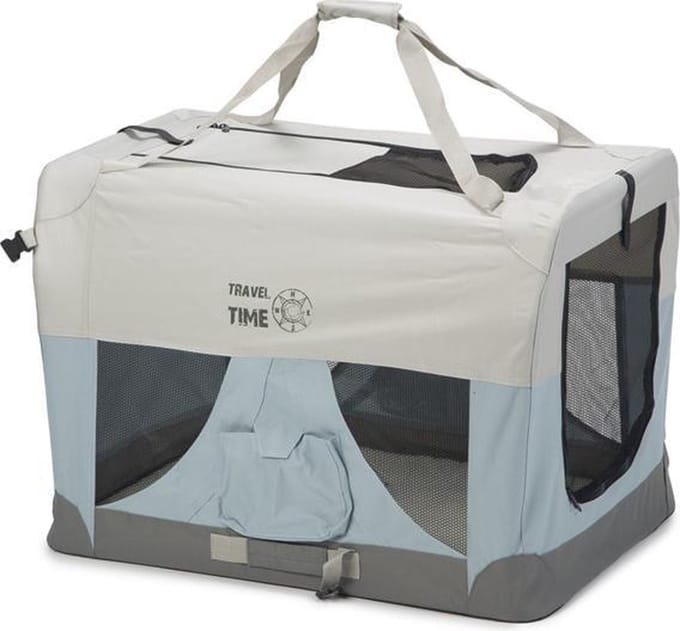 Beeztees Travel Time - Hondenbench - Nylon - 81x58x58 cm