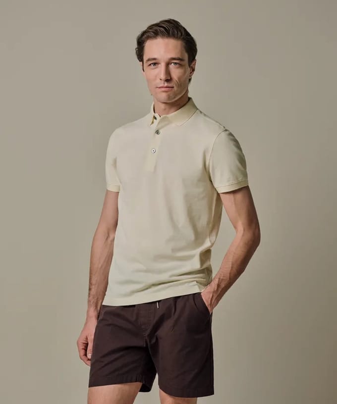 Profuomo Polo KM Off White PPXD10020A