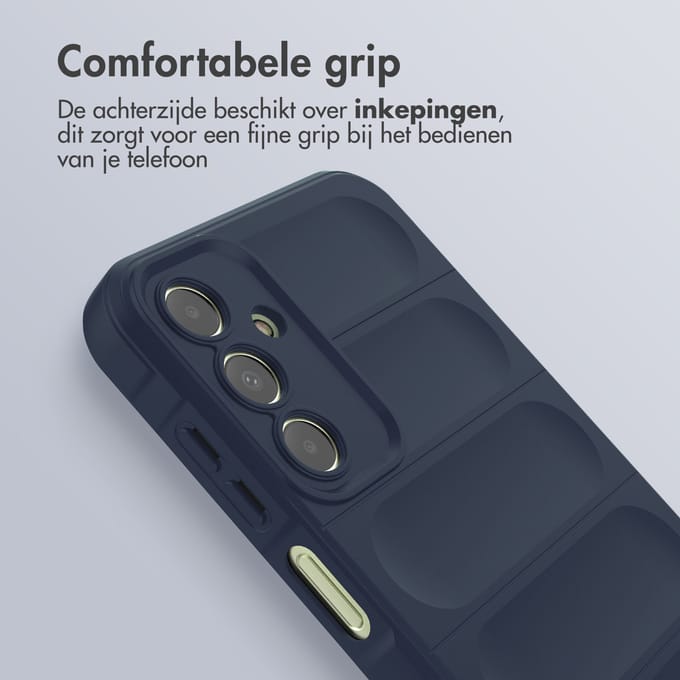 imoshion EasyGrip Backcover voor de Samsung Galaxy A15 (5G/4G) - Donkerblauw