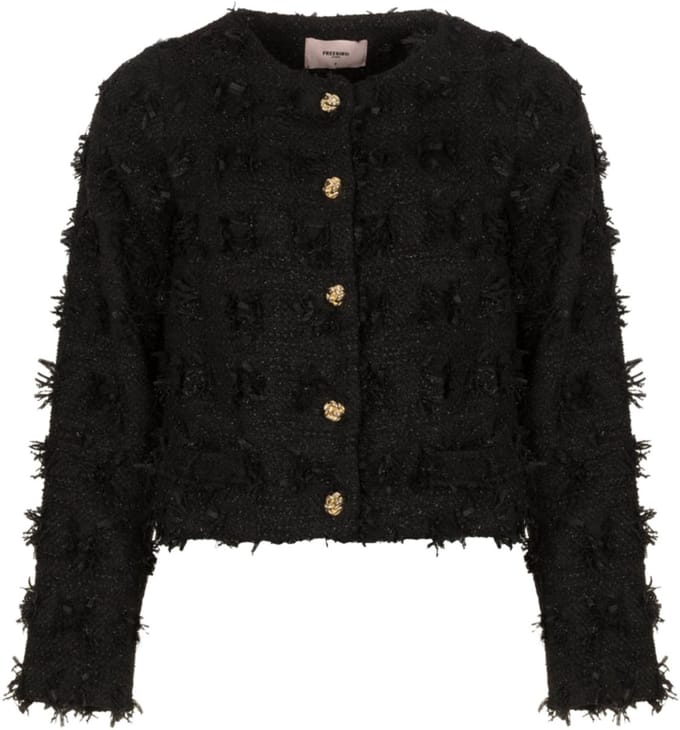 Freebird Lobke Jacket Black Größe: XL | Blazer Outlet | Damen | Schwarz