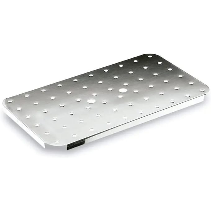 Geperforeerde dubbele bodem GN 1/2 inox Lacor