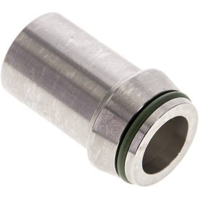 25x4mm RVS Rechte met Lasverbinding 400bar FKM O-ring ISO 8434-1