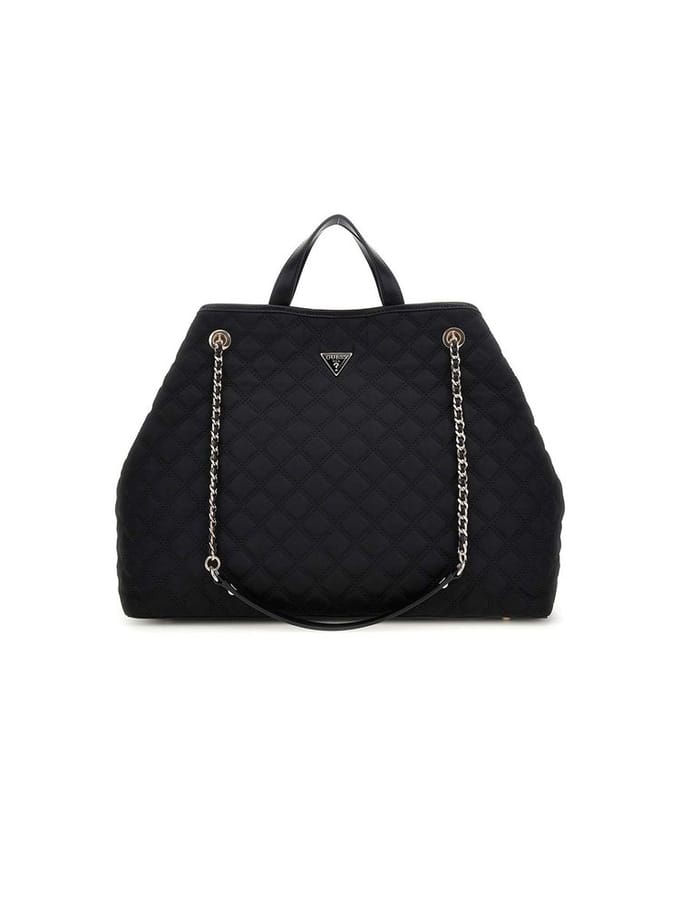 GUESS Shopper Schoudertas Giully II Large 2 In 1 Tote Bag Black Zwart
