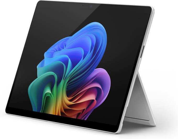 Microsoft Surface Pro 11 – 13” 2-in-1 Tablet en Laptop – Qualcomm Snapdragon X Plus – 16GB RAM – 256GB SSD – Windows 11 Pro – Platinum
