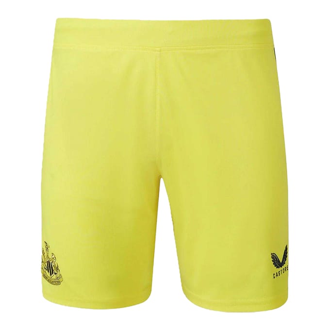 Castore Dames/Dames Newcastle United FC Voetbalshort (Geel)