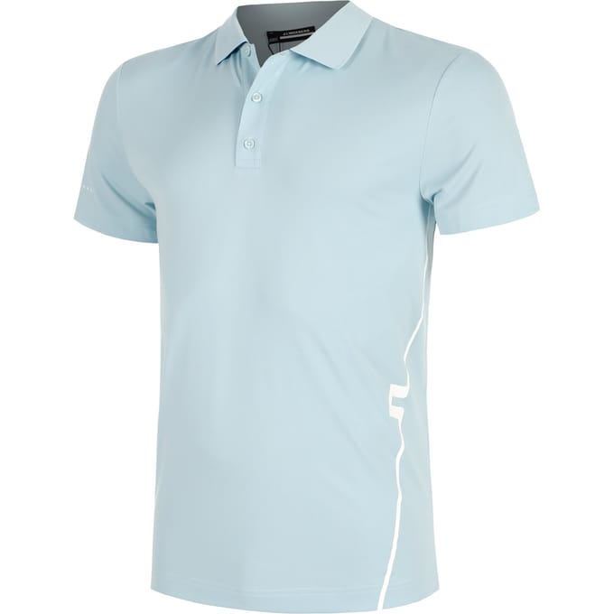 JLindeberg Leroy Polo Heren-Lichtblauw,Wit