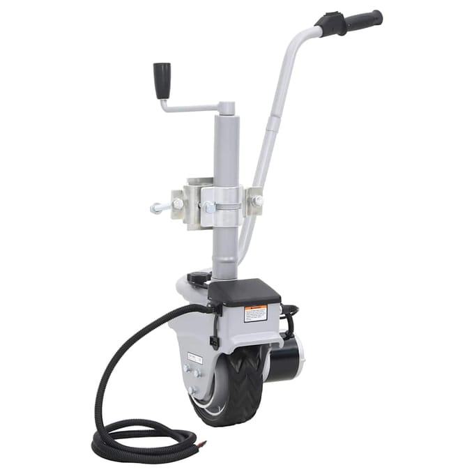 vidaXL - Elektrotrekker - gemotoriseerd - 12 - V - 350 - W - aluminium