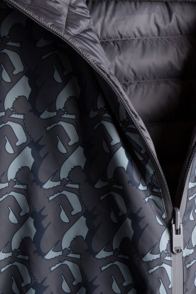 JOTT Bergen Monogram Jacket Monogram Anthra / Anthra Größe: L | Leichte Jacken Outlet | Herren