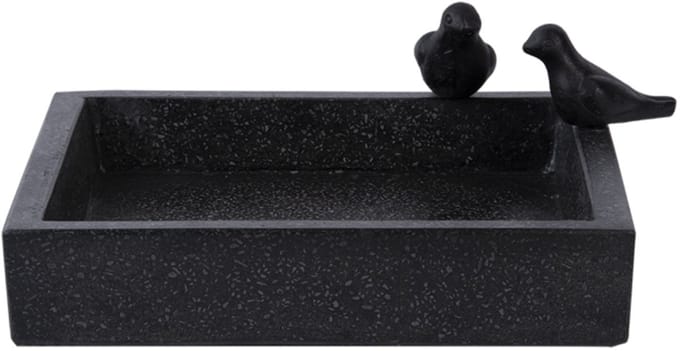 Best For Birds Vogelbad Terrazzo Vierkant - Drinkbak - 32x32x12 cm