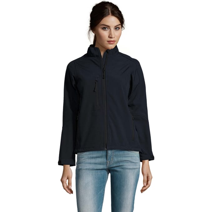 SOLS Dames/Dames Roxy Soft Shell Jas (Afgrond blauw)