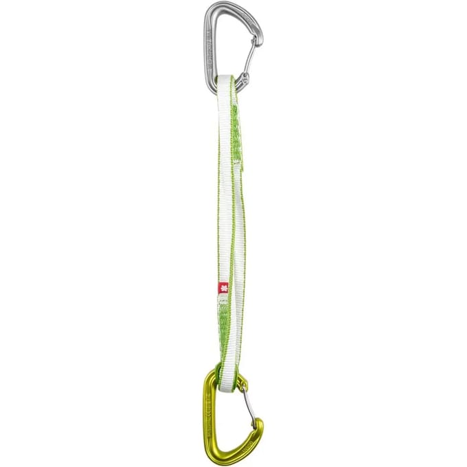 Karabijnhaak en snelkoppelingsset Ocun Kestrel St-Sling Dyn green