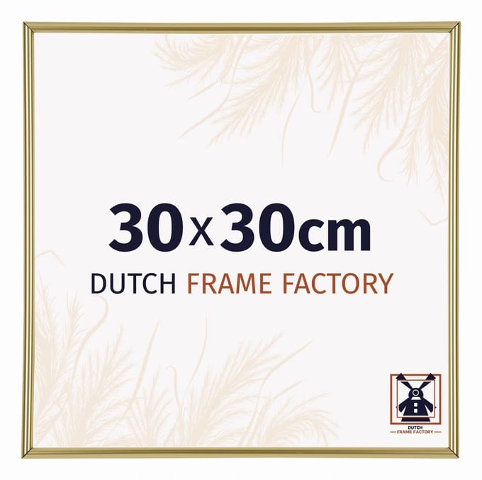 Fotolijst 30x30 cm - Kunststof - Goud - Angers