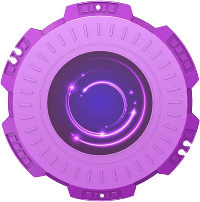 Buikdraaischijf - Taille trainer - Figuurvorming thuis - Stille draaibeweging - 28 cm diameter - Lila