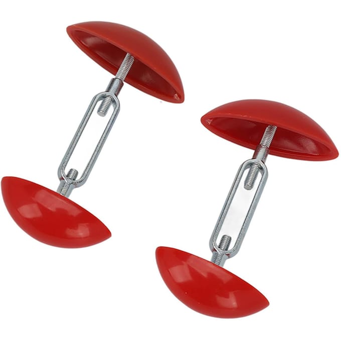 2 stuks Mini Schoenspanner Professioneel Verstelbaar Schoenvormer Expander Breedtevergroter voor Heren Dames brown