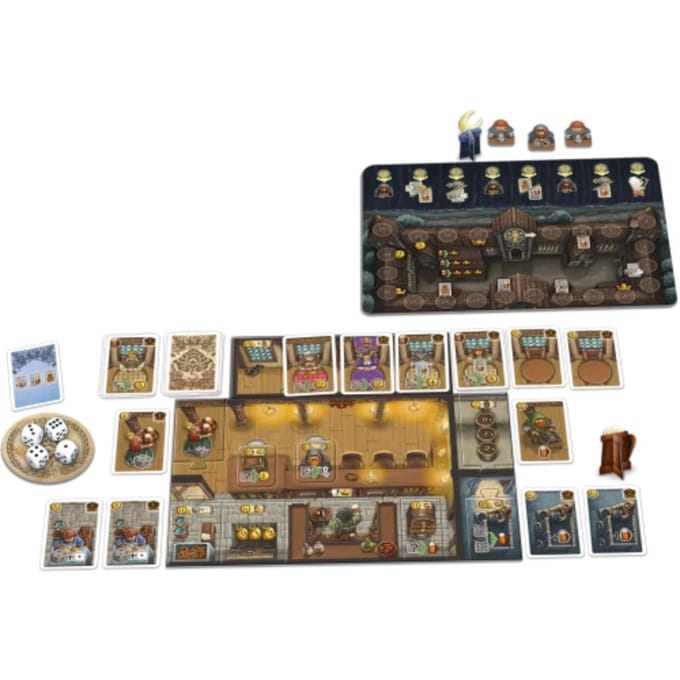 999 Games - De Taveernen van de Oude Stad - Bordspel - Gezelschapsspel