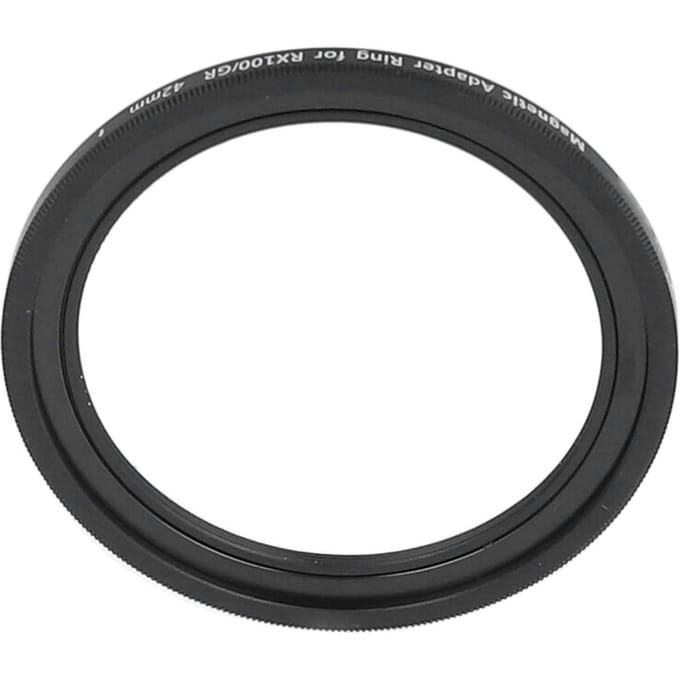 Filter Adapterring Lichtgewicht Aluminiumlegering Magnetische Camera Lens Filteradapterring voor GR2 GR3 black