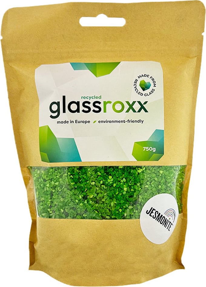 Jesmonite GlassRoxx Small 750gr Fluo Groen