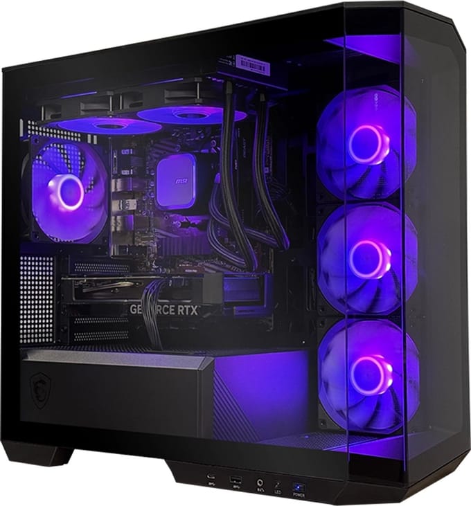 Xgaming Raptor Gaming PC - Intel Core Ultra 5 250k Plus - Nvidia GeForce RTX 5060 - 32GB DDR5 - 2TB NVME SSD