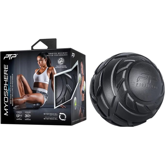 PTP - Myosphere Circular Massager - Deep Tissue Massage Ball - Massagebal - 360° rolbeweging - Diepe weefselmassage