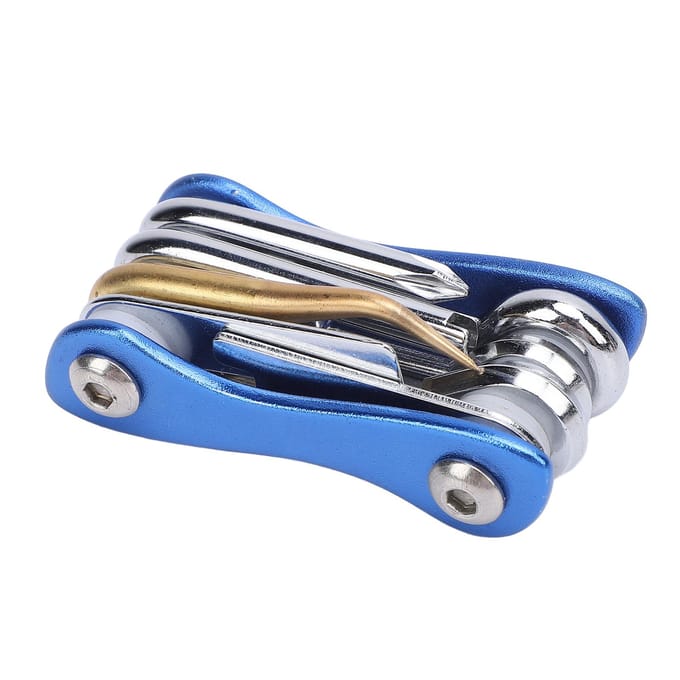 8 in 1 Duiken Reparatie Multi Tool 420 Roestvrij Staal Compact Multi Duikgereedschap Duiken Multi Tool blue
